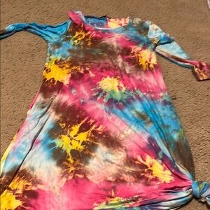 Simply Southern Pink and Blue Casual Sundress